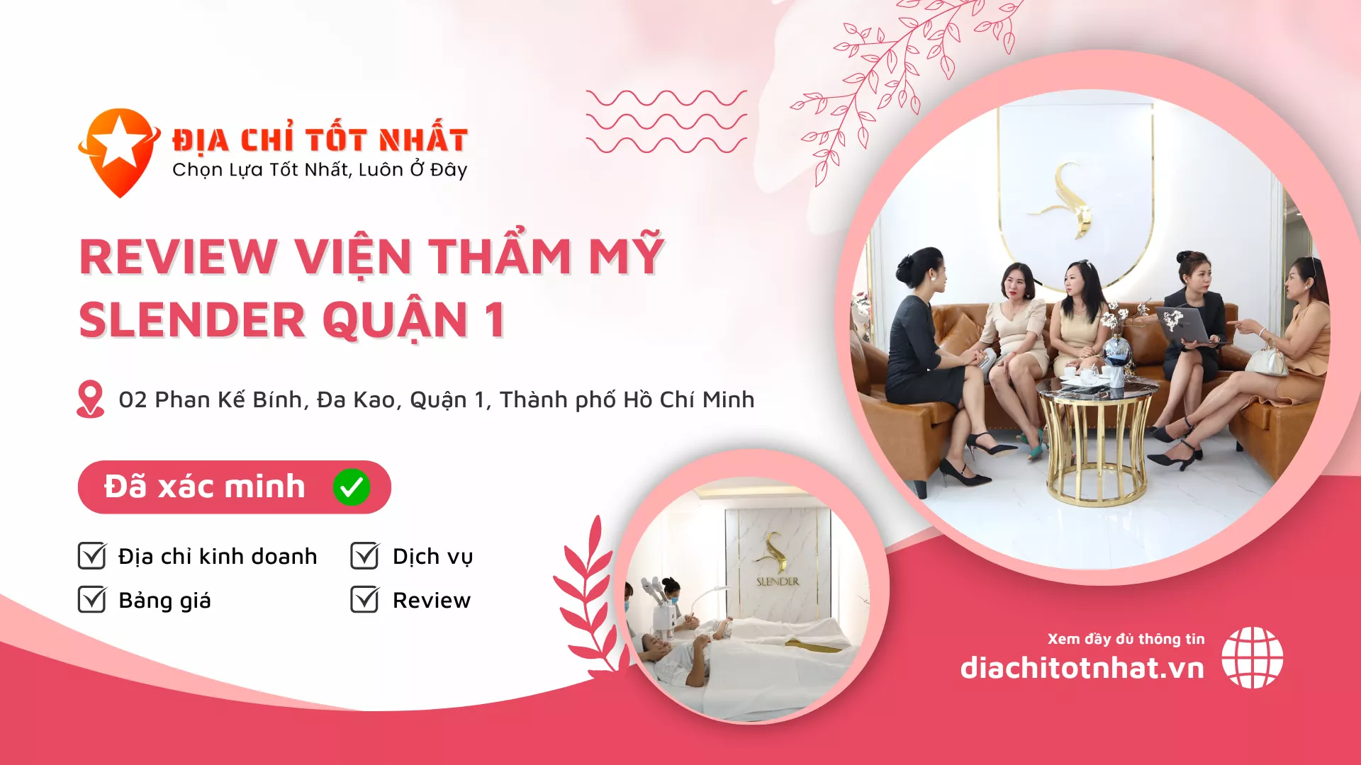 Review Viện Thẩm Mỹ Slender Quận 1