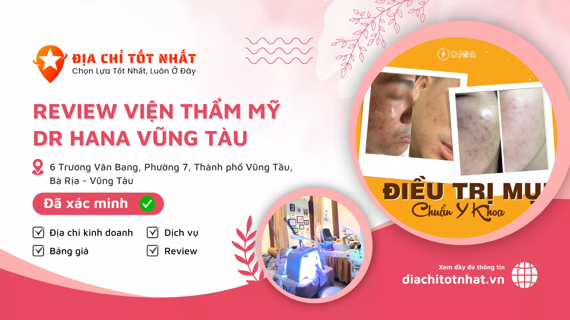 Review Viện thẩm mỹ Dr Hana Vũng Tàu