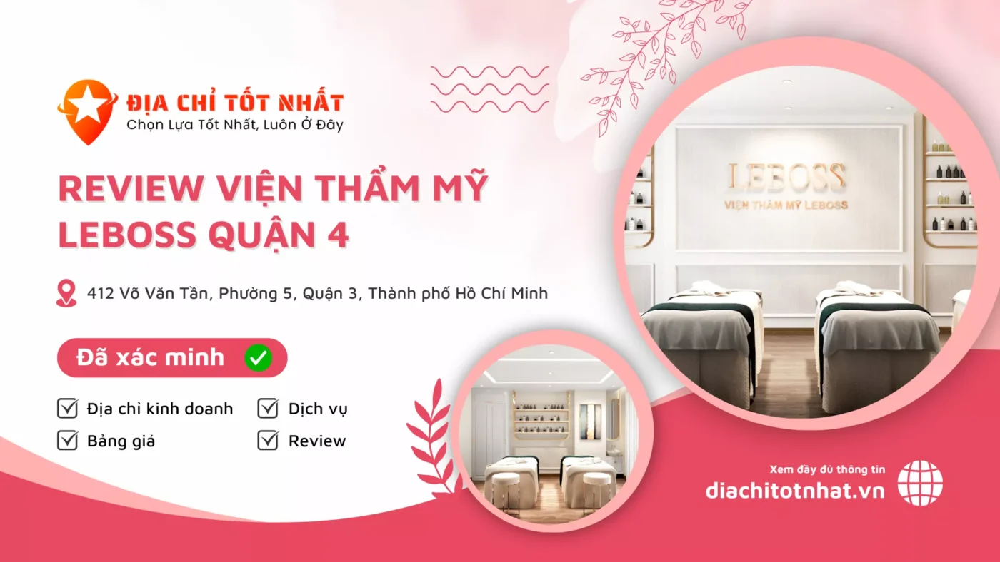 Review Viện thẩm mỹ Leboss Quận 4