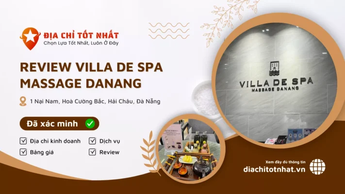 Review Villa de Spa Massage Danang