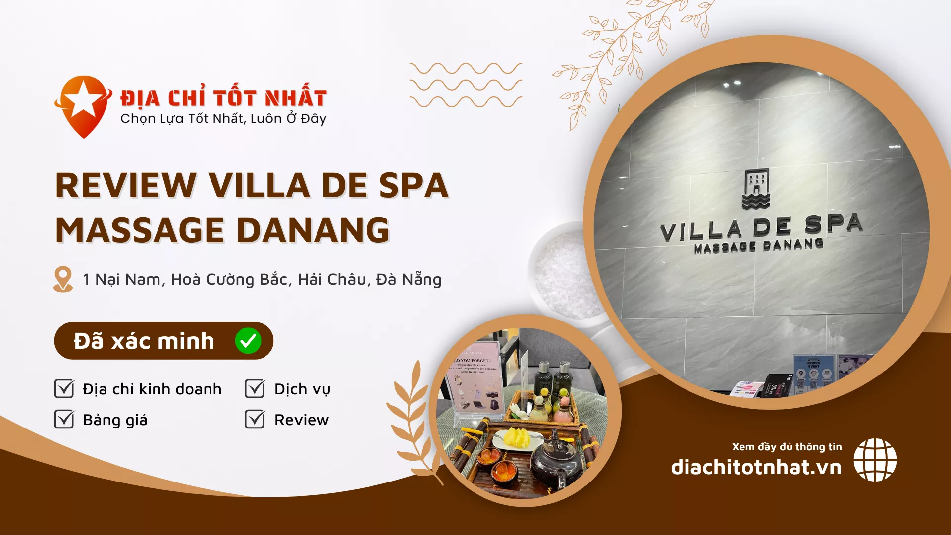 Review Villa de Spa Massage Danang