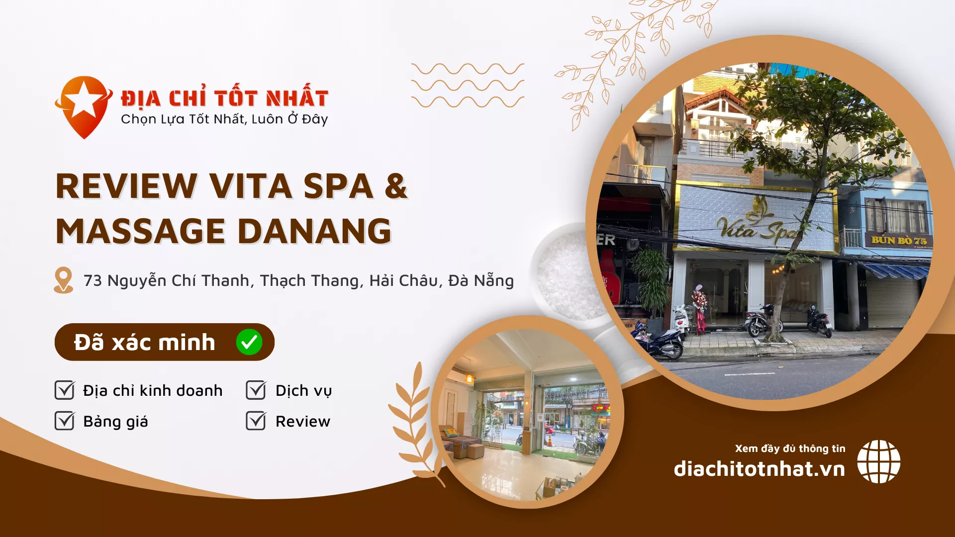 Review Vita Spa Massage Danang