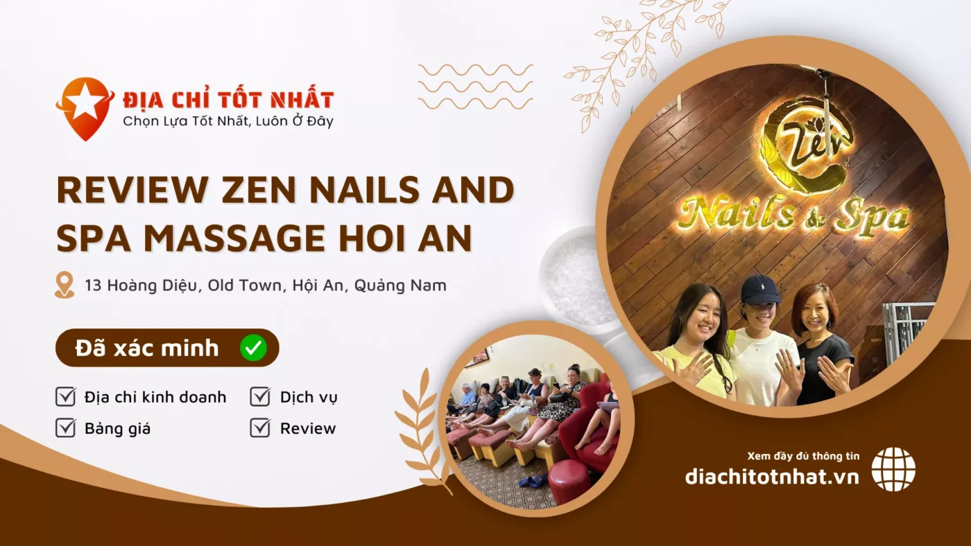 Review Zen Nails and Spa Massage Hoi An