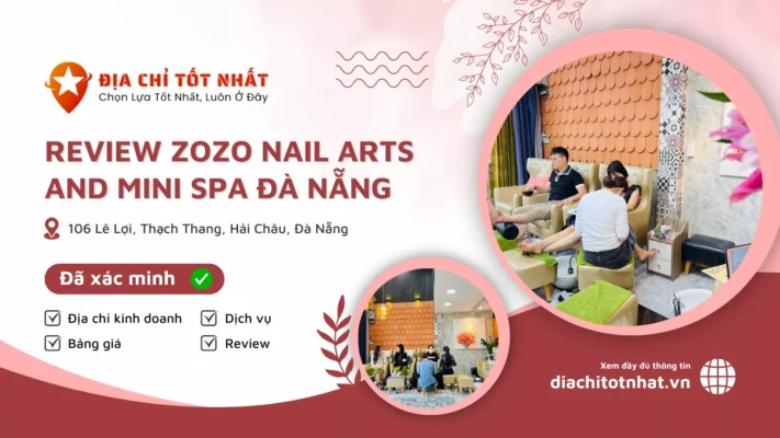Review Zozo Nail Arts and Mini Spa Đà Nẵng