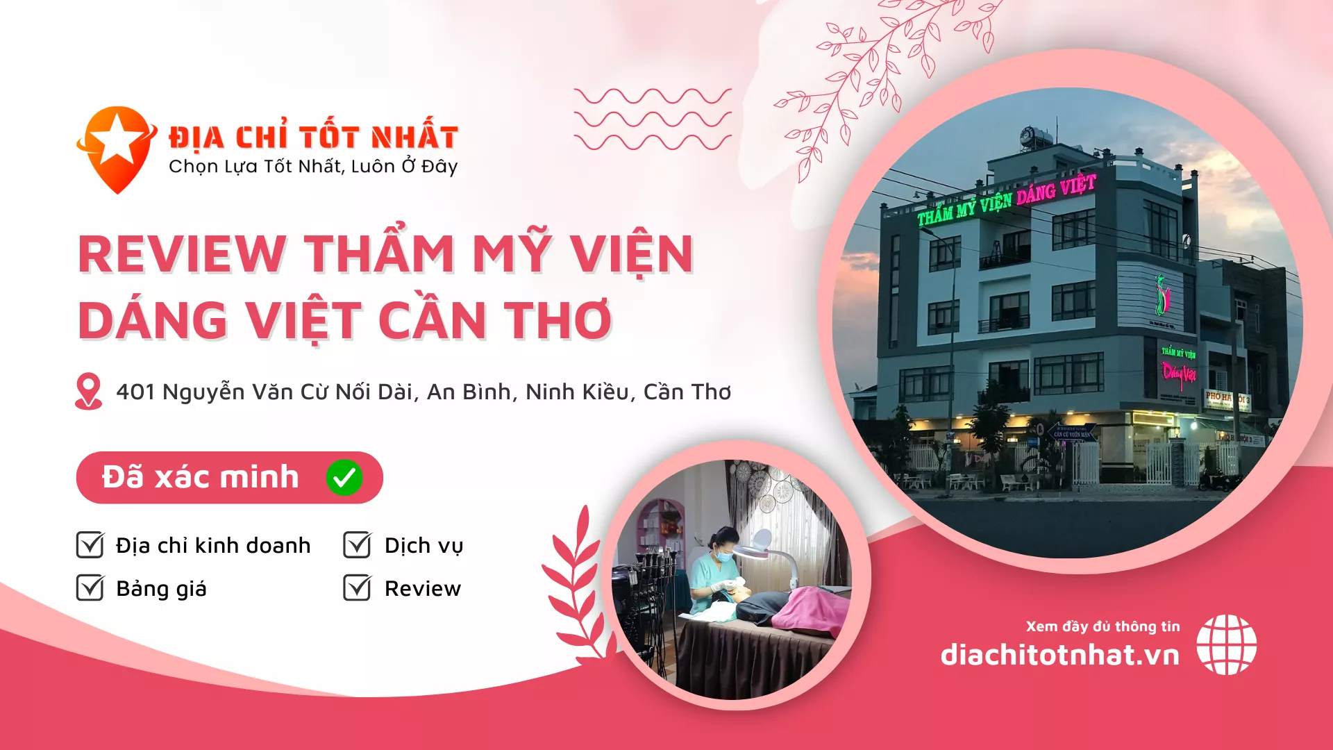 Review thẩm mỹ viện Dáng việt