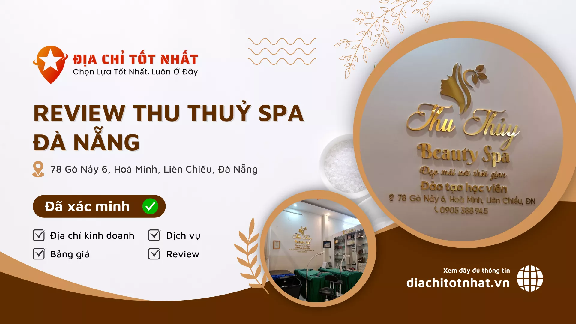 Review thu thuỷ spa Đà Nẵng