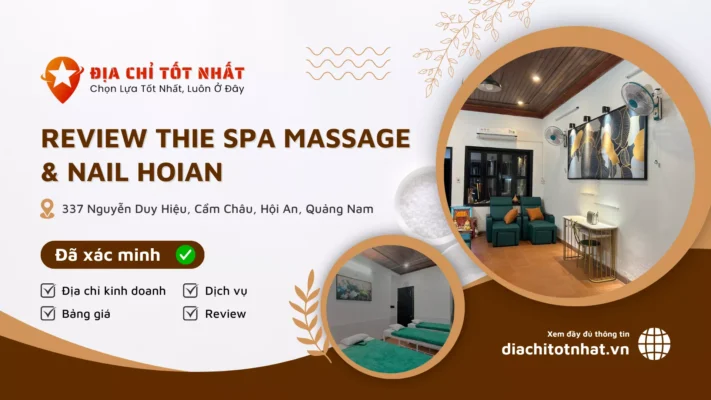 Thie Spa Massage Nail HoiAn