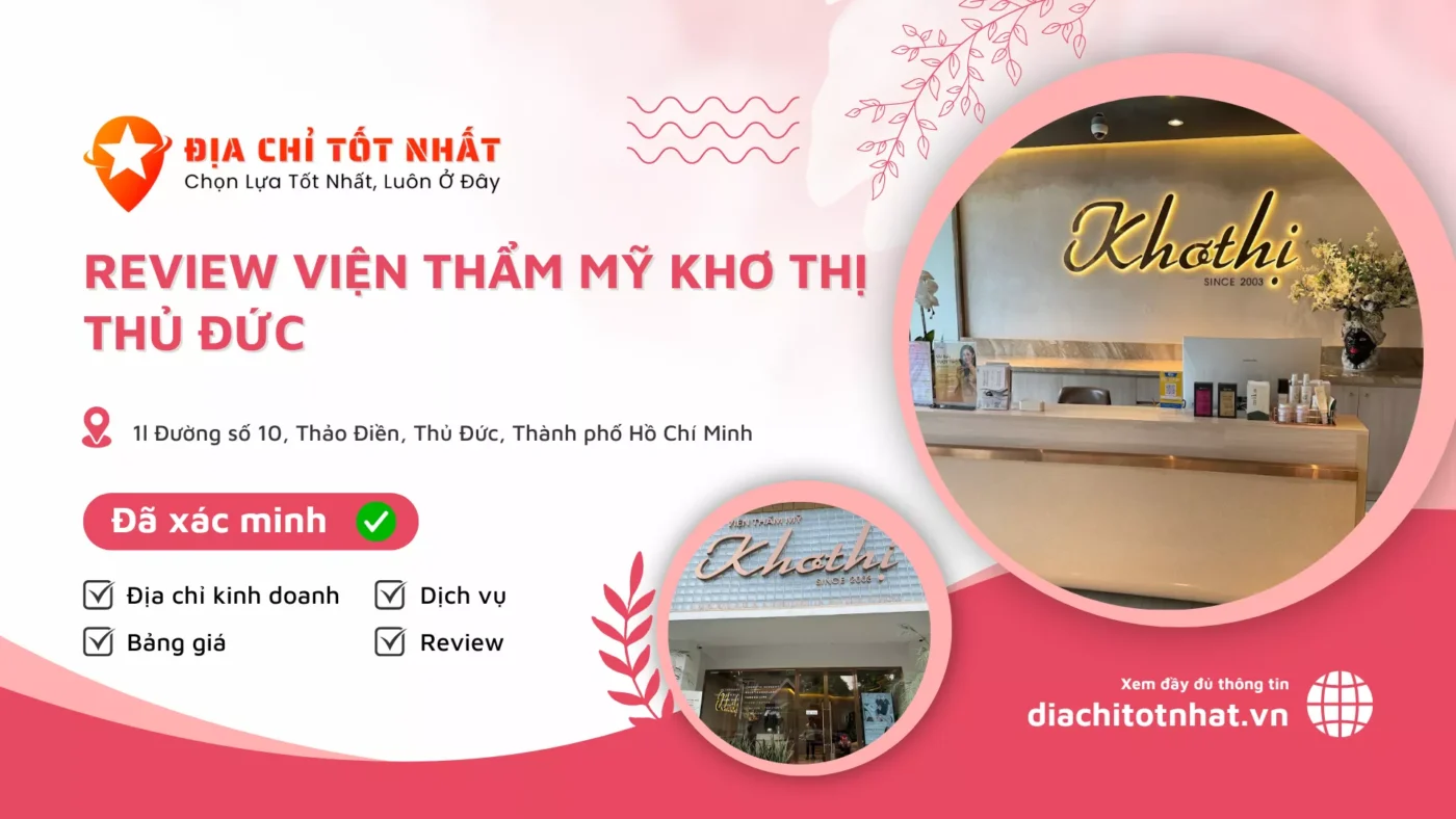 Viện Thẩm Mỹ Khơ Thị THủ đức