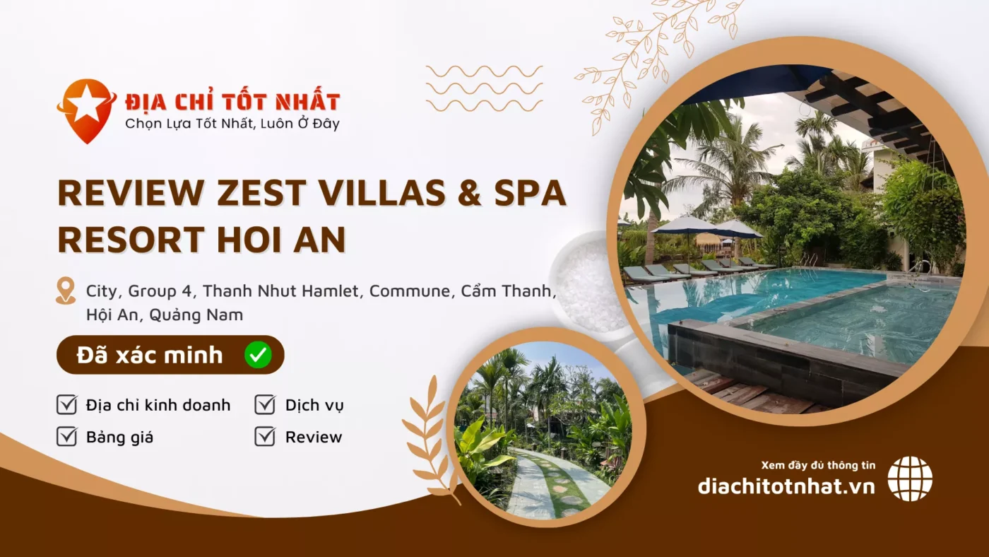 Zest Villas Spa Resort Hoi An