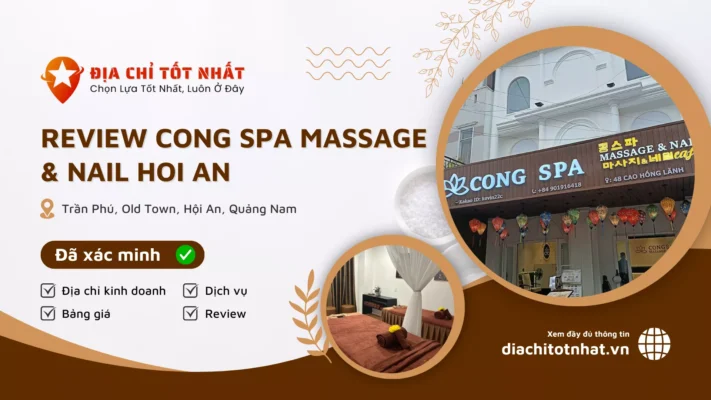 cong spa massage nail