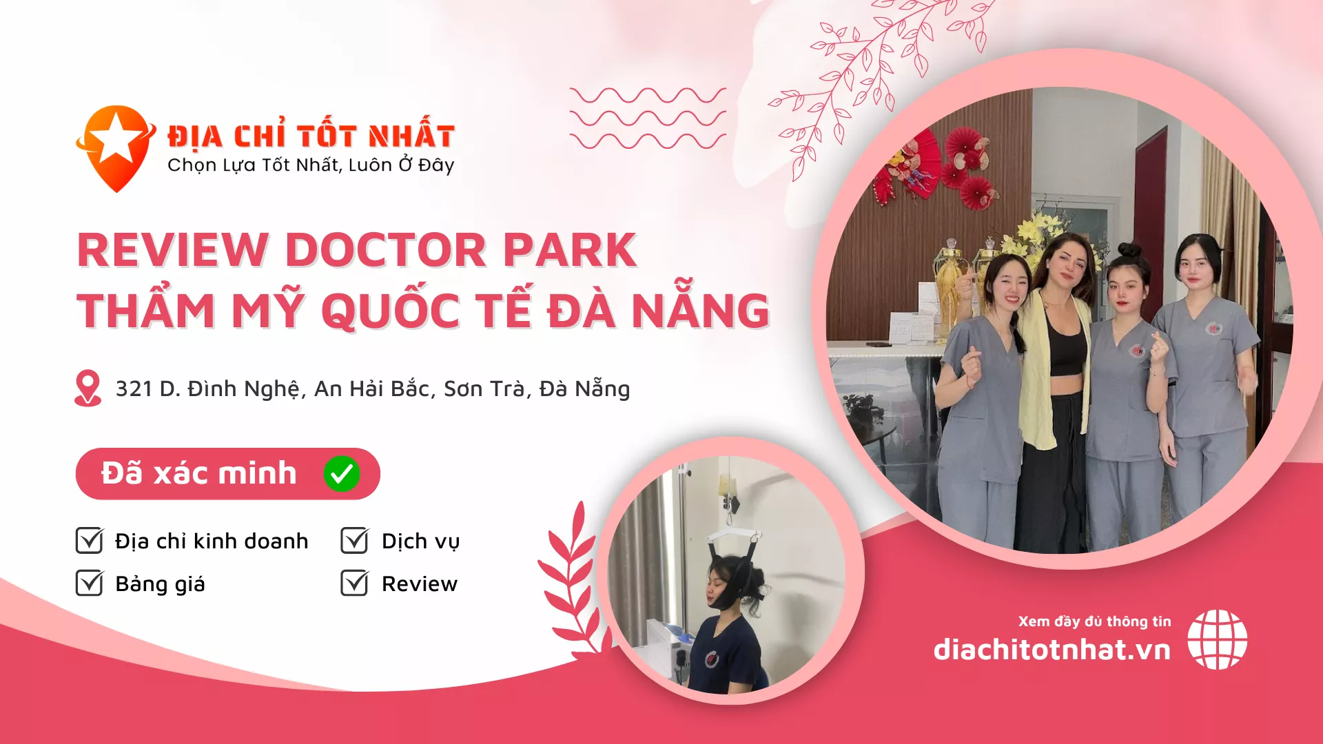 review Doctor Park Thẩm mỹ Quốc tế Đà Nẵng