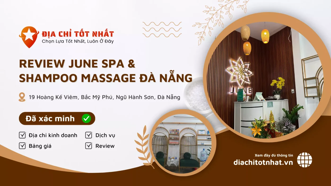 review June Spa shampoo massage đà nẵng