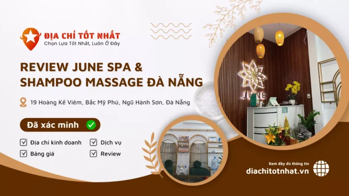 review June Spa shampoo massage đà nẵng