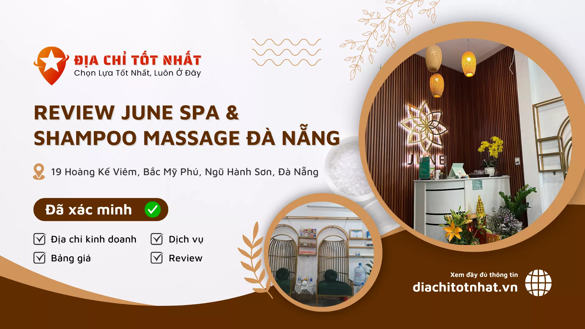 review June Spa shampoo massage đà nẵng