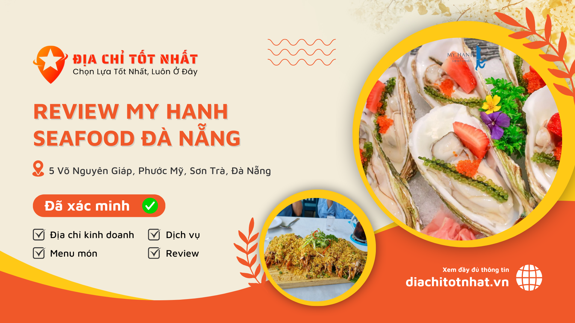 review My Hanh Seafood Đà Nẵng