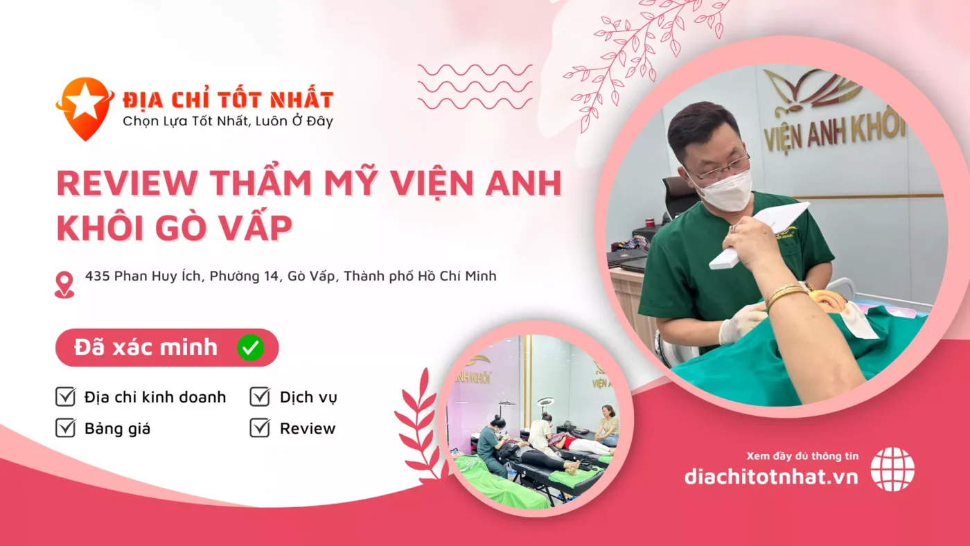 review Thẩm Mỹ Viện Anh Khôi Gò Vấp