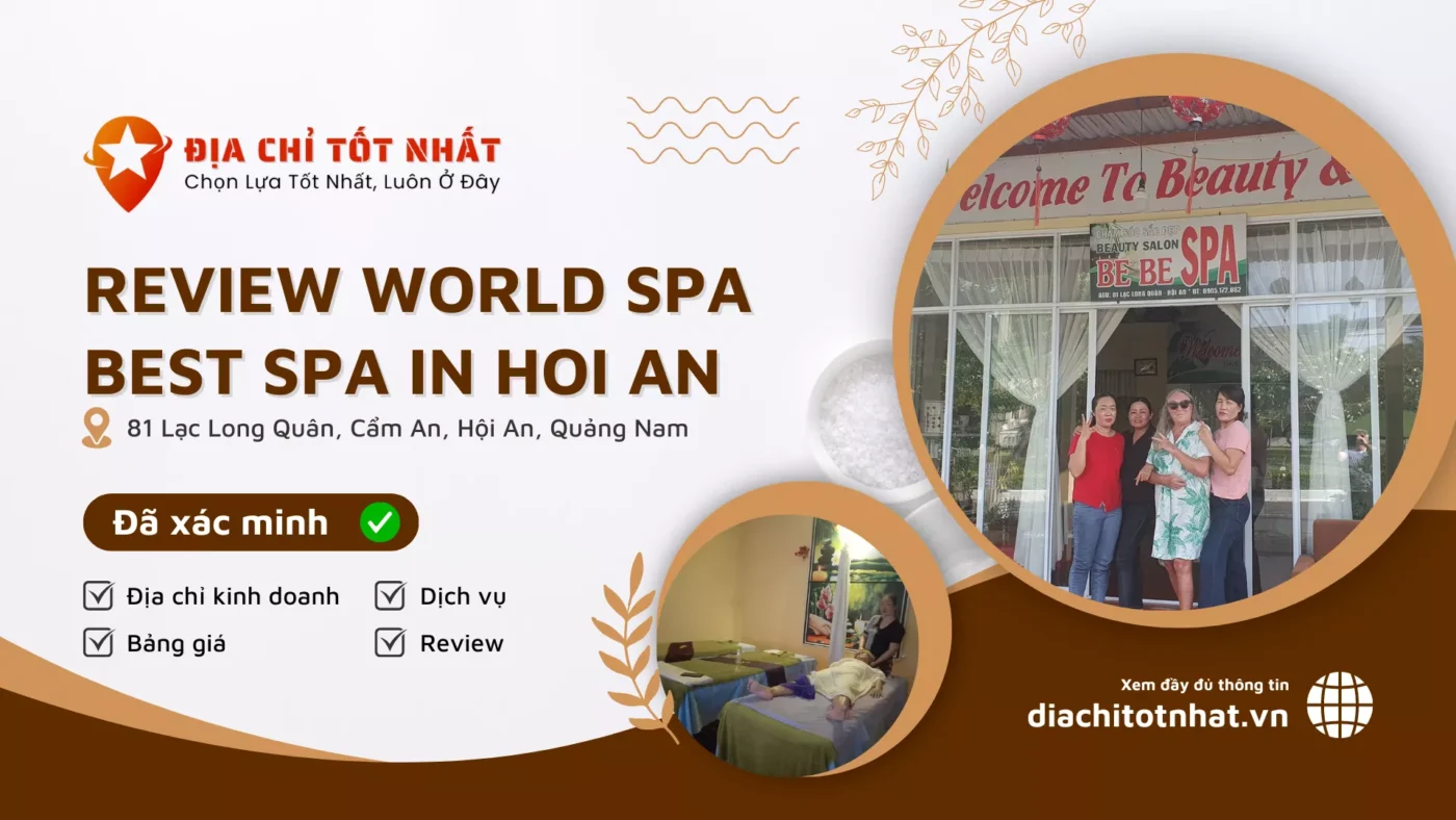 review World Spa Best Spa in Hoi An