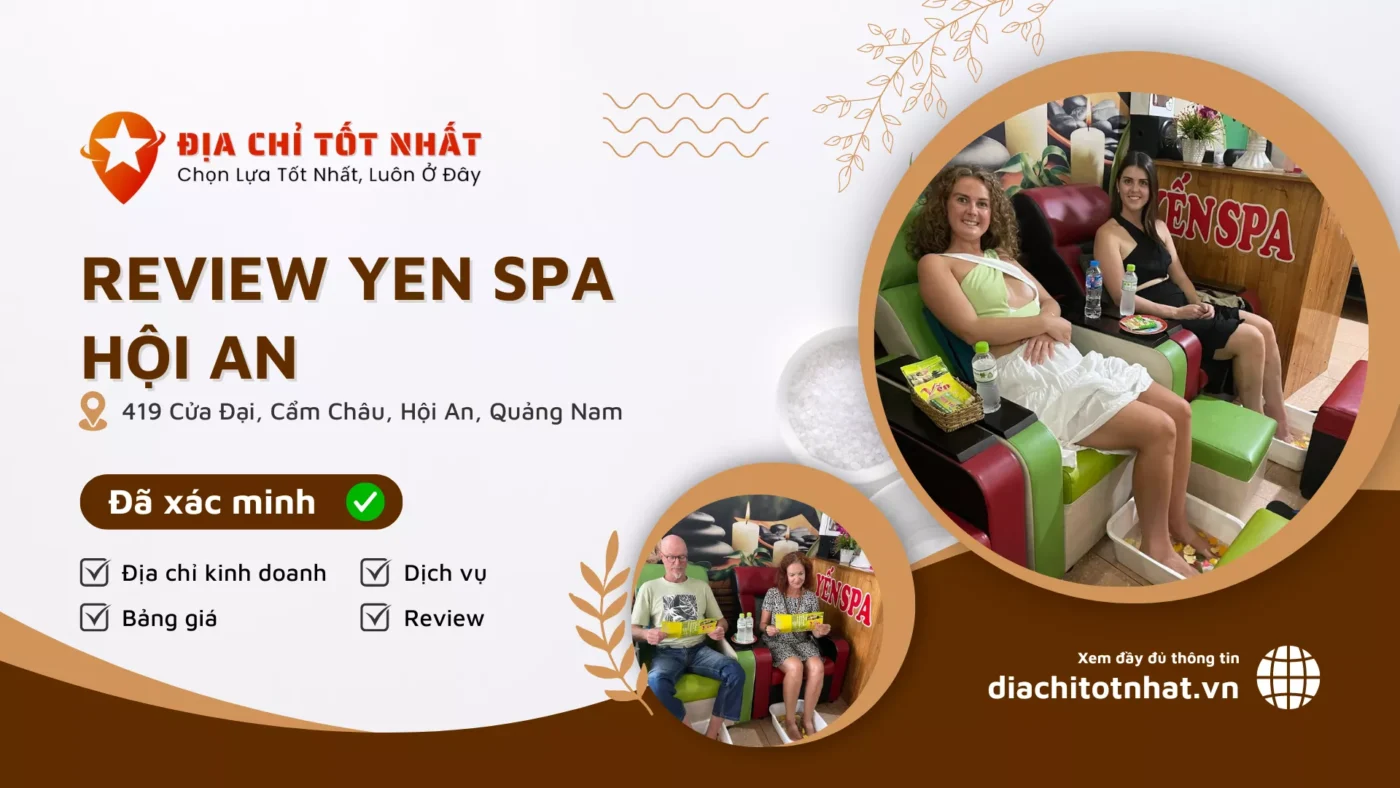 review yen spa hội an
