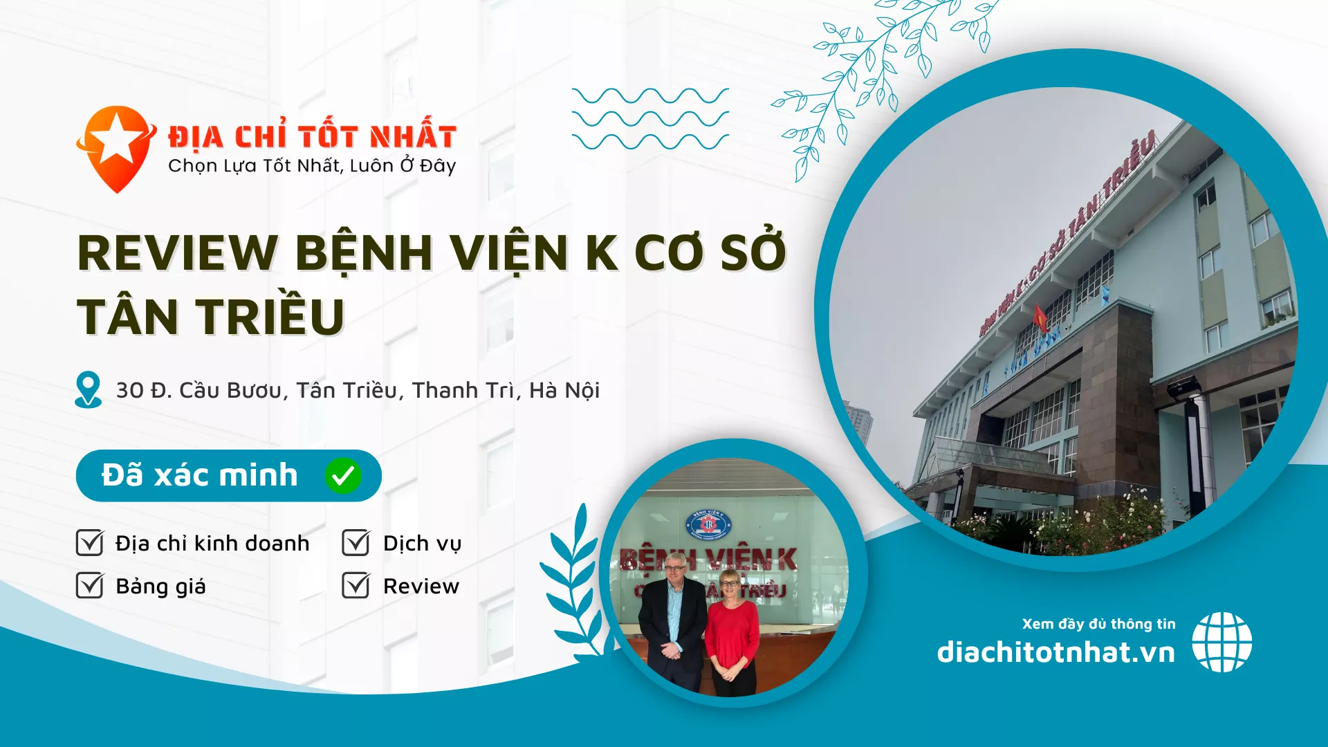 Review Bệnh Viện K Cơ Sở Tân Triều