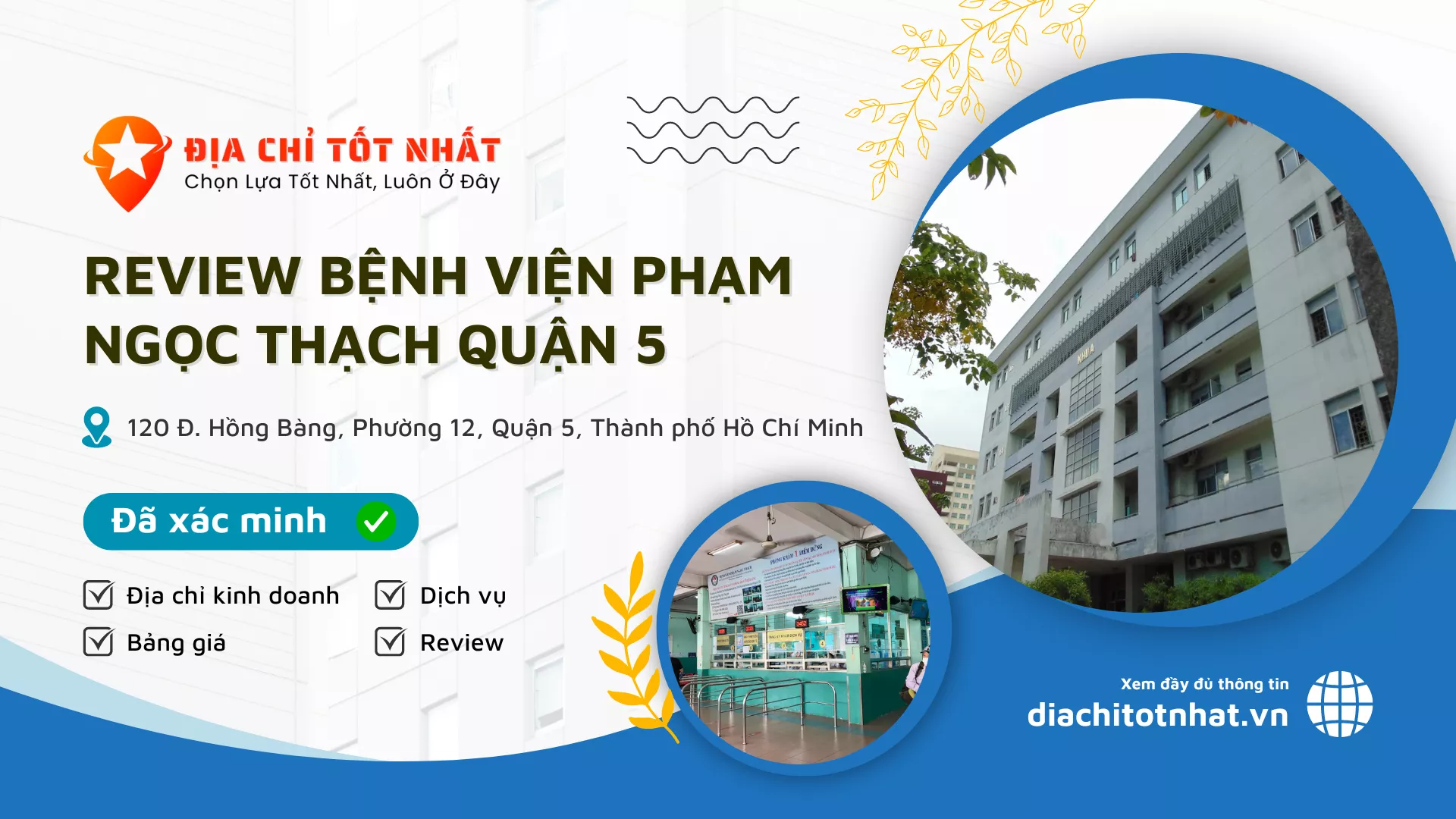 Review Bệnh Viện Phạm Ngọc Thạch quận 5