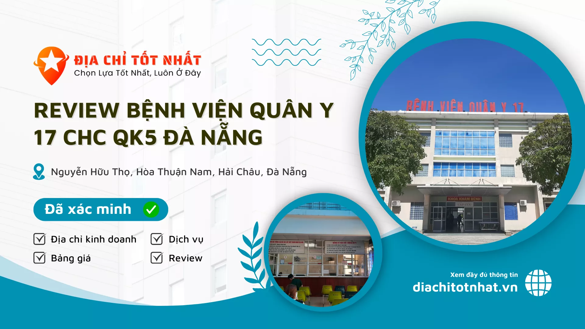Review Bệnh Viện Quân Y 17 CHC QK5 Đà Nẵng