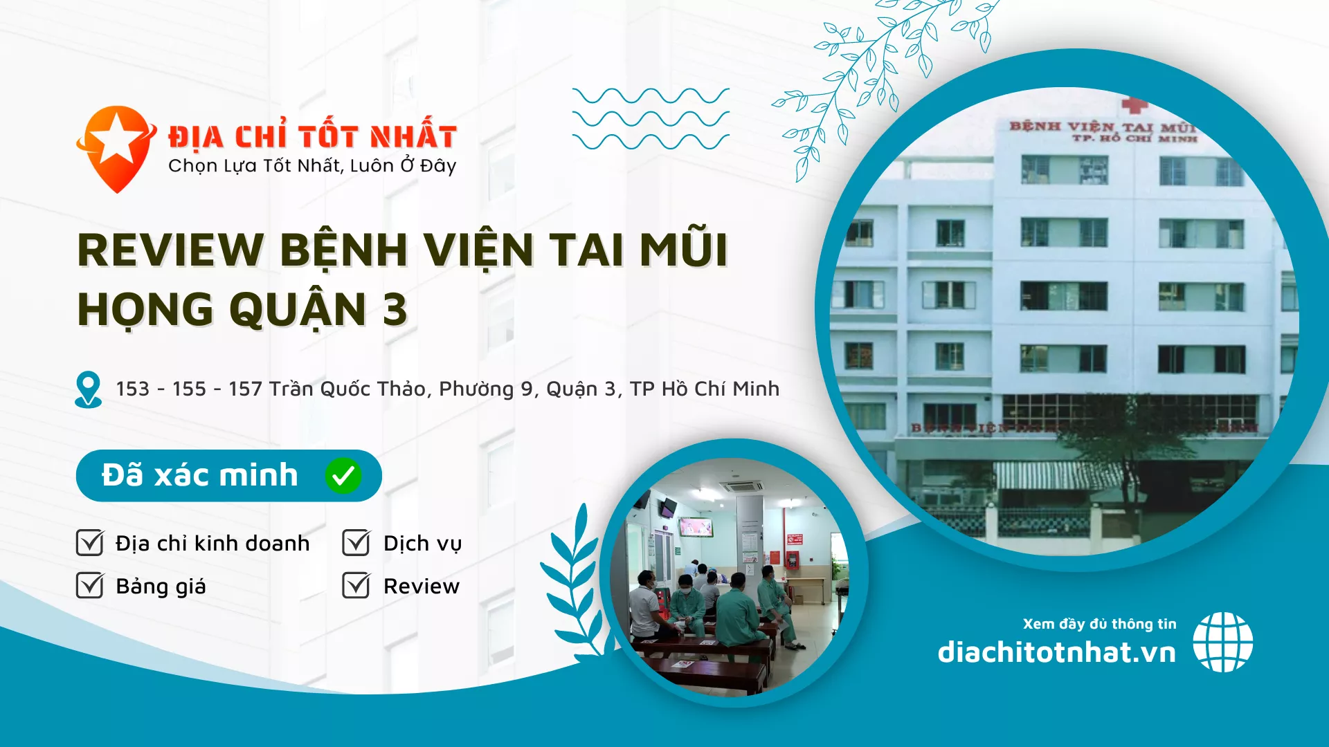 Review Bệnh Viện Tai Mũi Họng quận 3