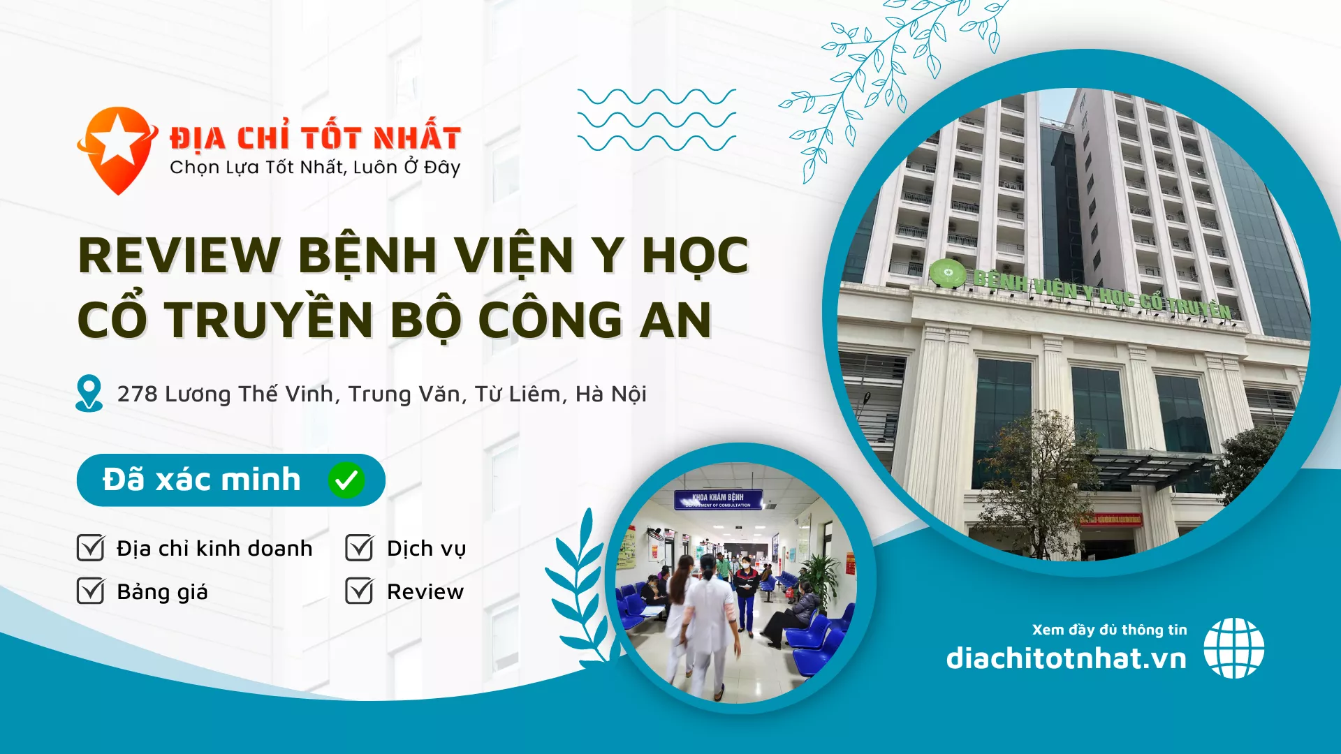 Review Bệnh Viện Y Học Cổ Truyền Bộ Công An