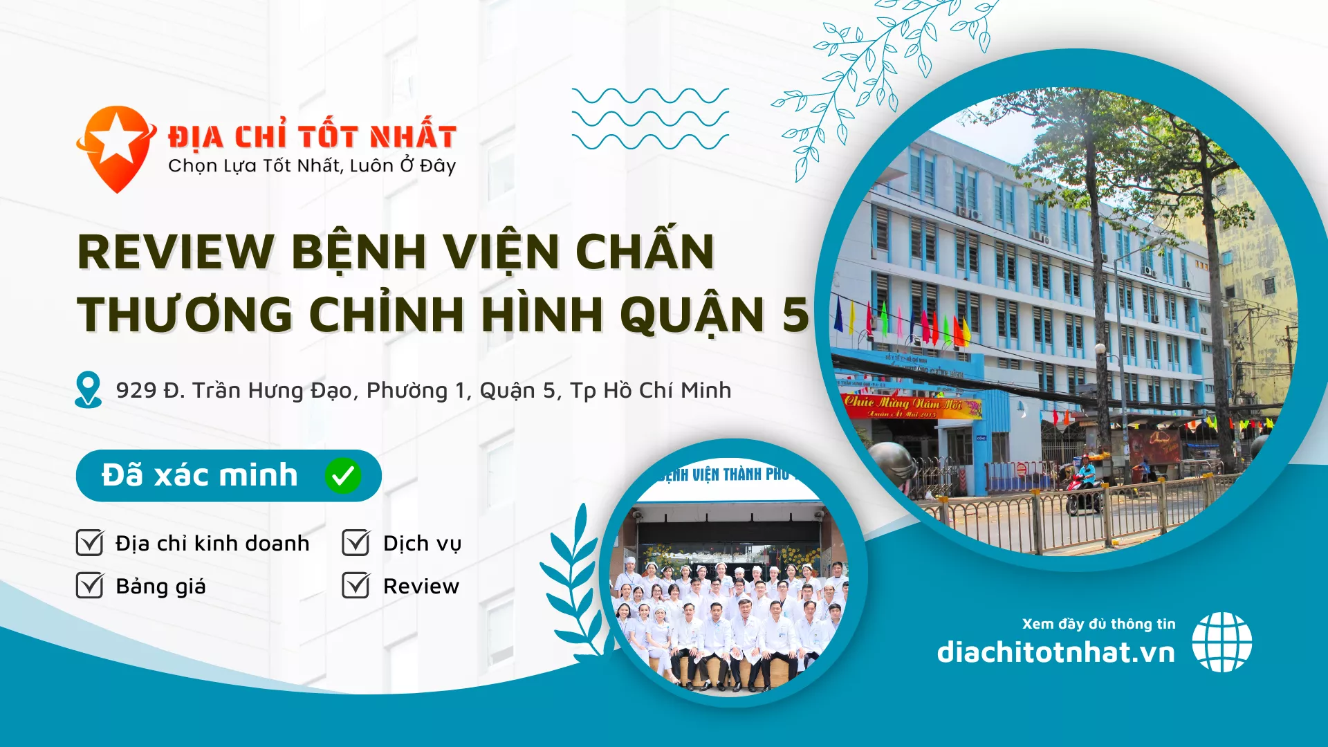 Review Bệnh viện Chấn Thương Chỉnh Hình quận 5
