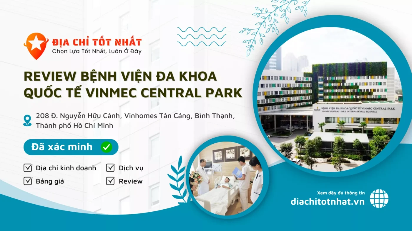 Review Bệnh viện Đa khoa Quốc tế Vinmec Central Park (1)