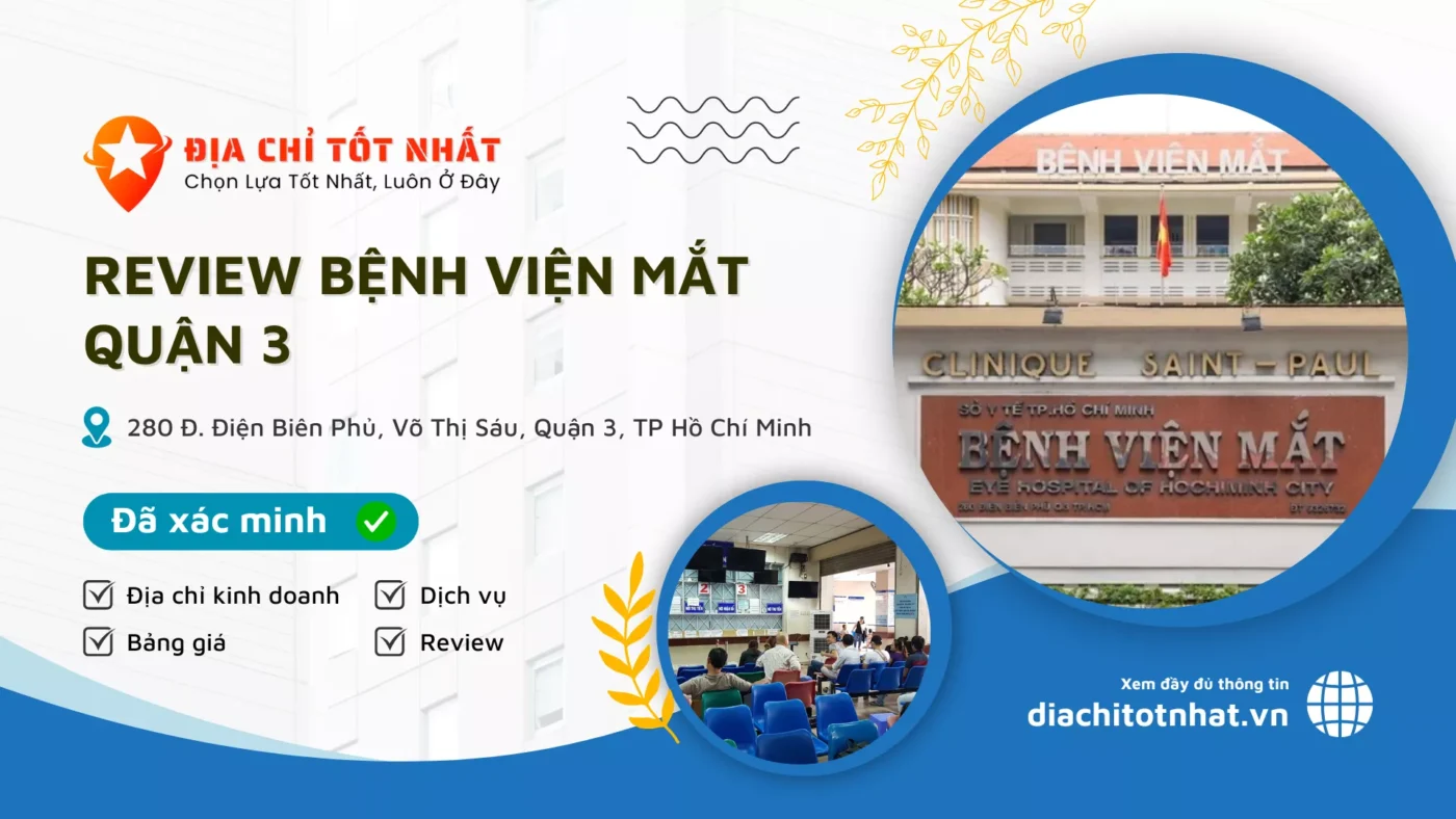 Review Bệnh viện Mắt quận 3