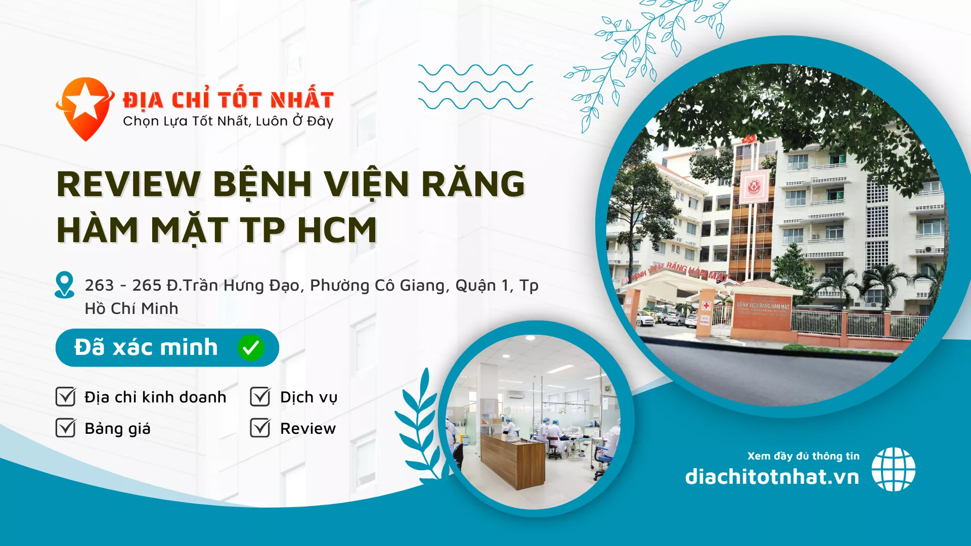 Review Bệnh viện Răng Hàm Mặt Tp HCM
