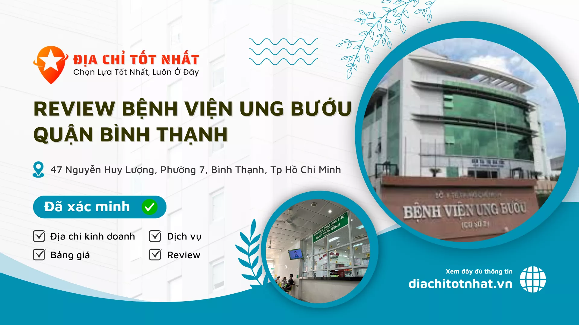 Review Bệnh viện Ung bướu quận Bình Thạnh
