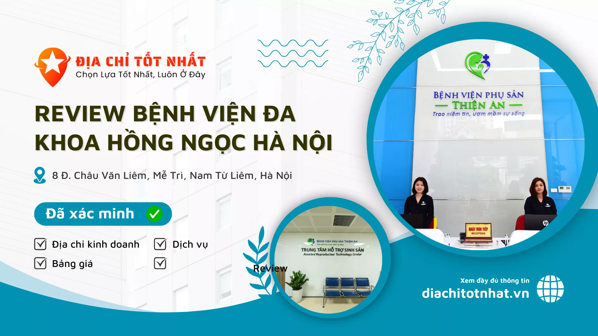 Review Bệnh viện đa khoa Hồng Ngọc Hà Nội