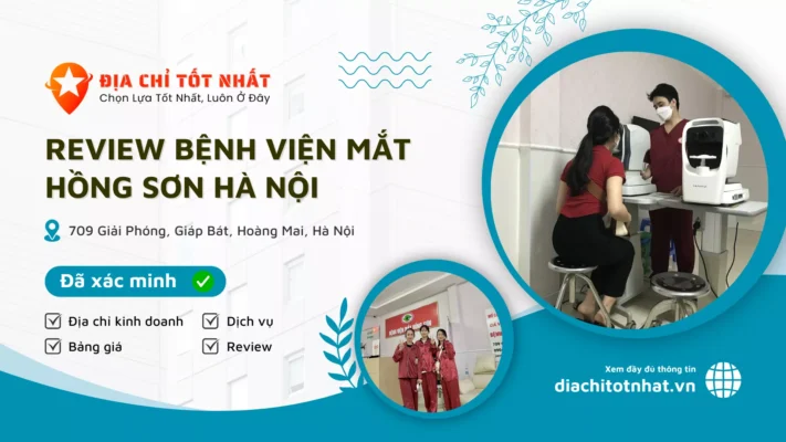 Review Bệnh viện mắt Hồng Sơn Hà Nội