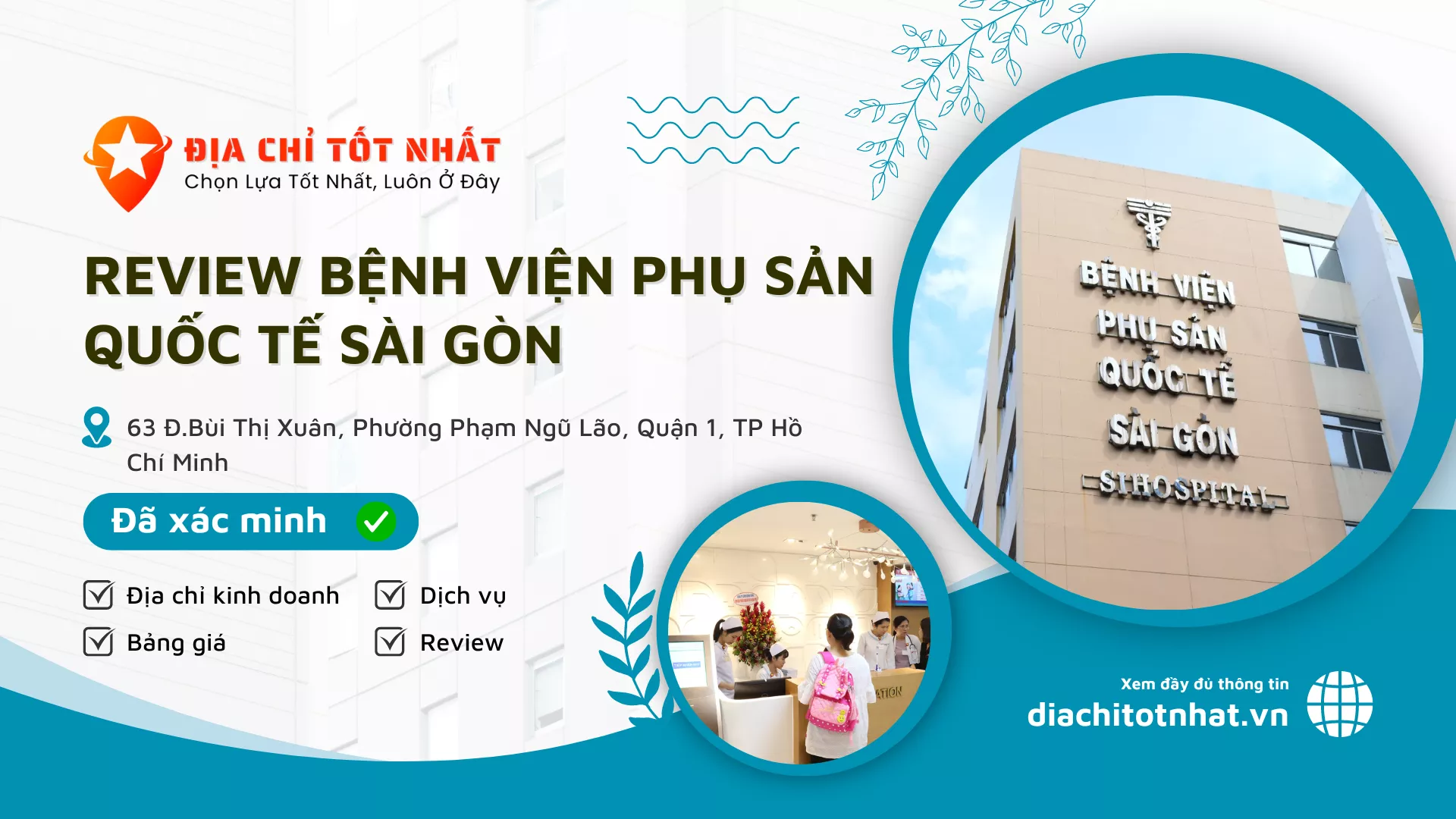 Review Bệnh viện phụ sản Quốc Tế Sài Gòn