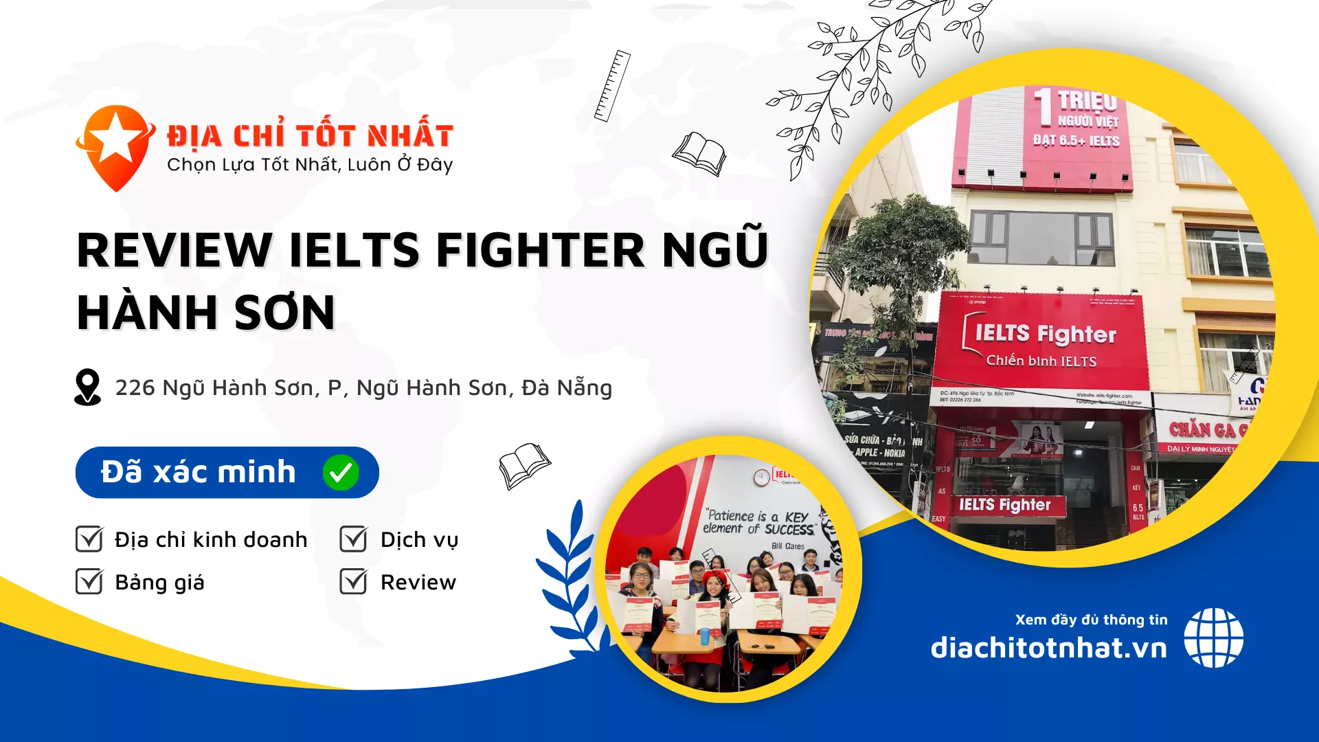 Review IELTS Fighter Ngũ Hành Sơn