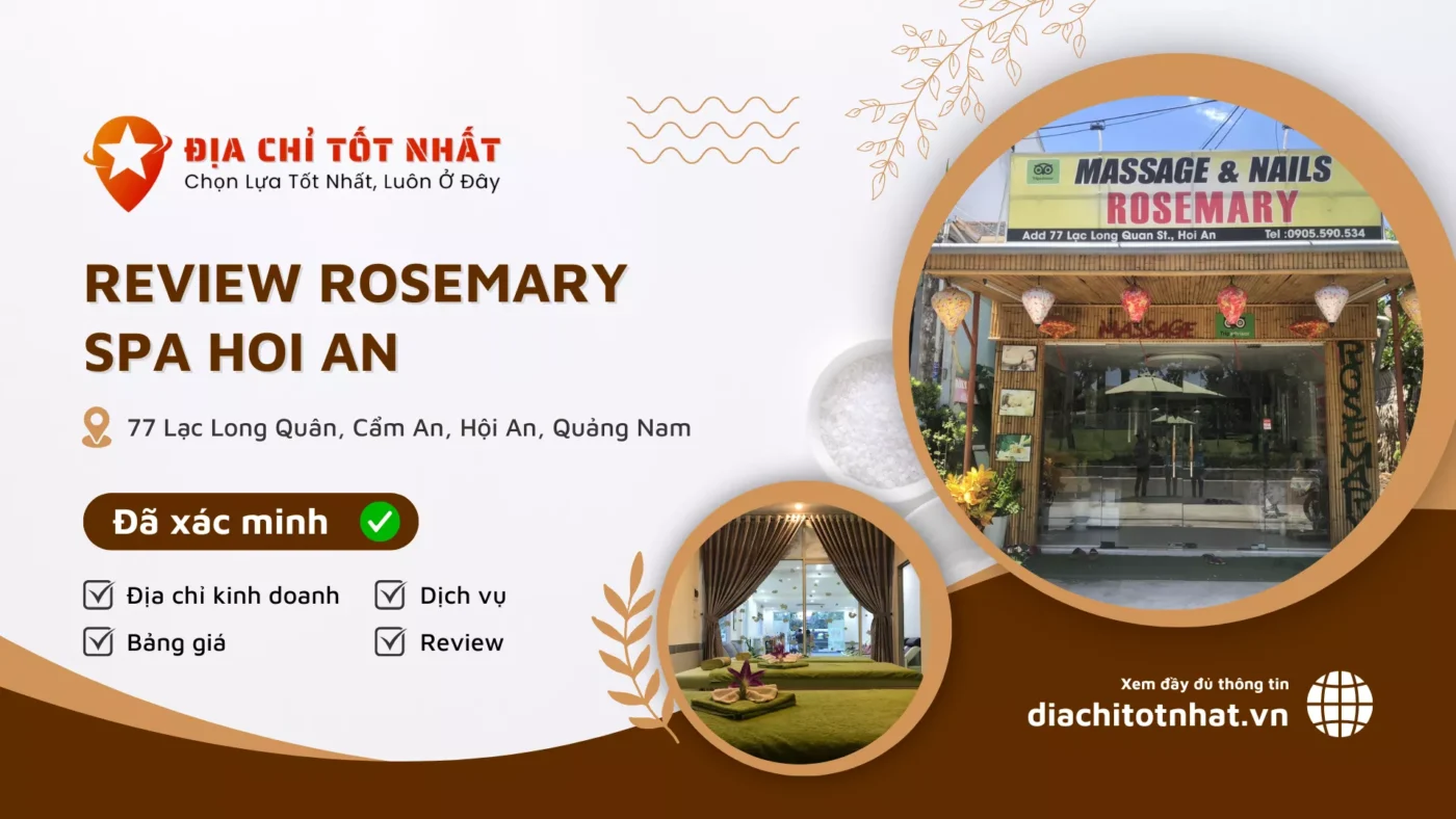 Review Rosemary Spa Hoi an