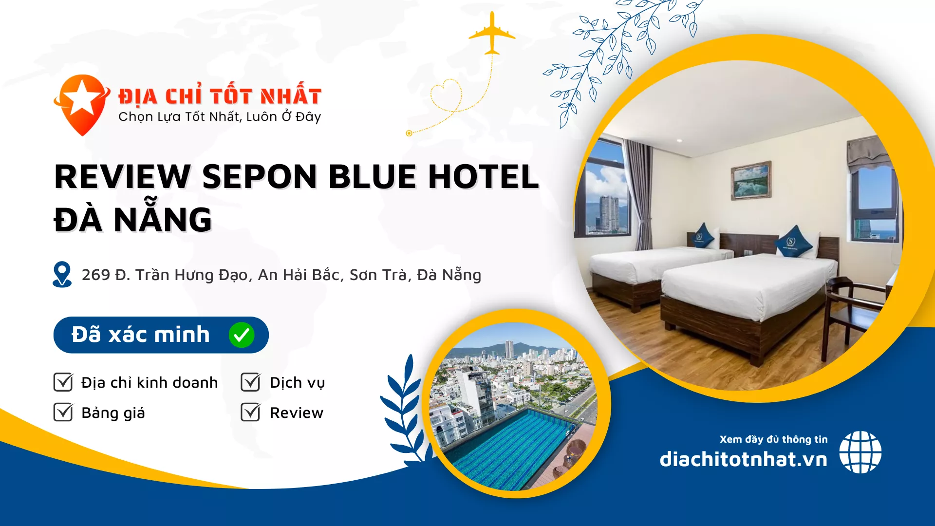 Review Sepon Blue Hotel Đà Nẵng
