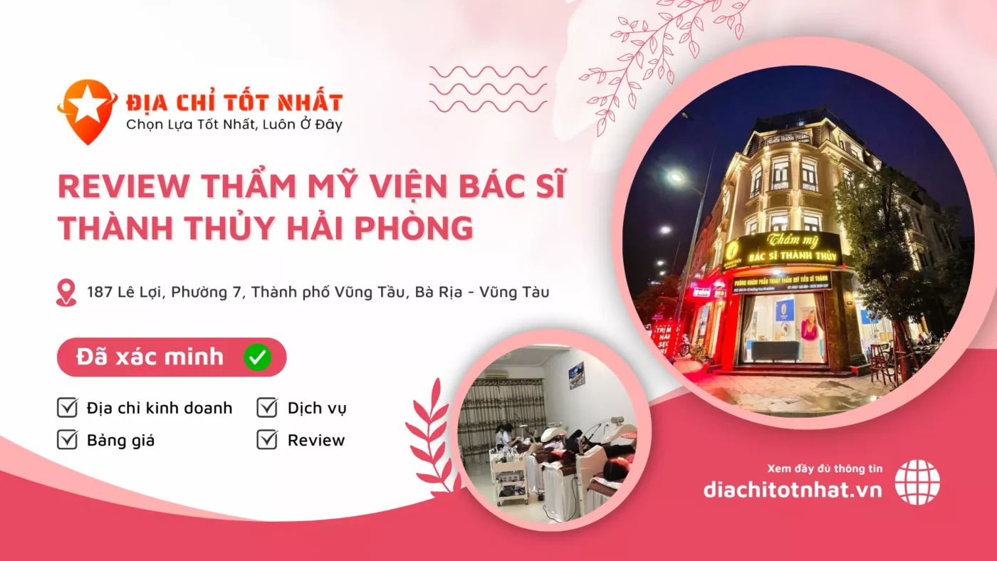 Review Thẩm mỹ viện Bác sĩ Thành Thủy Hải Phòng