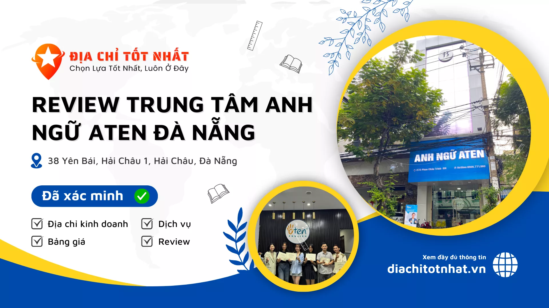 Review Trung Tâm Anh Ngữ Aten Đà Nẵng