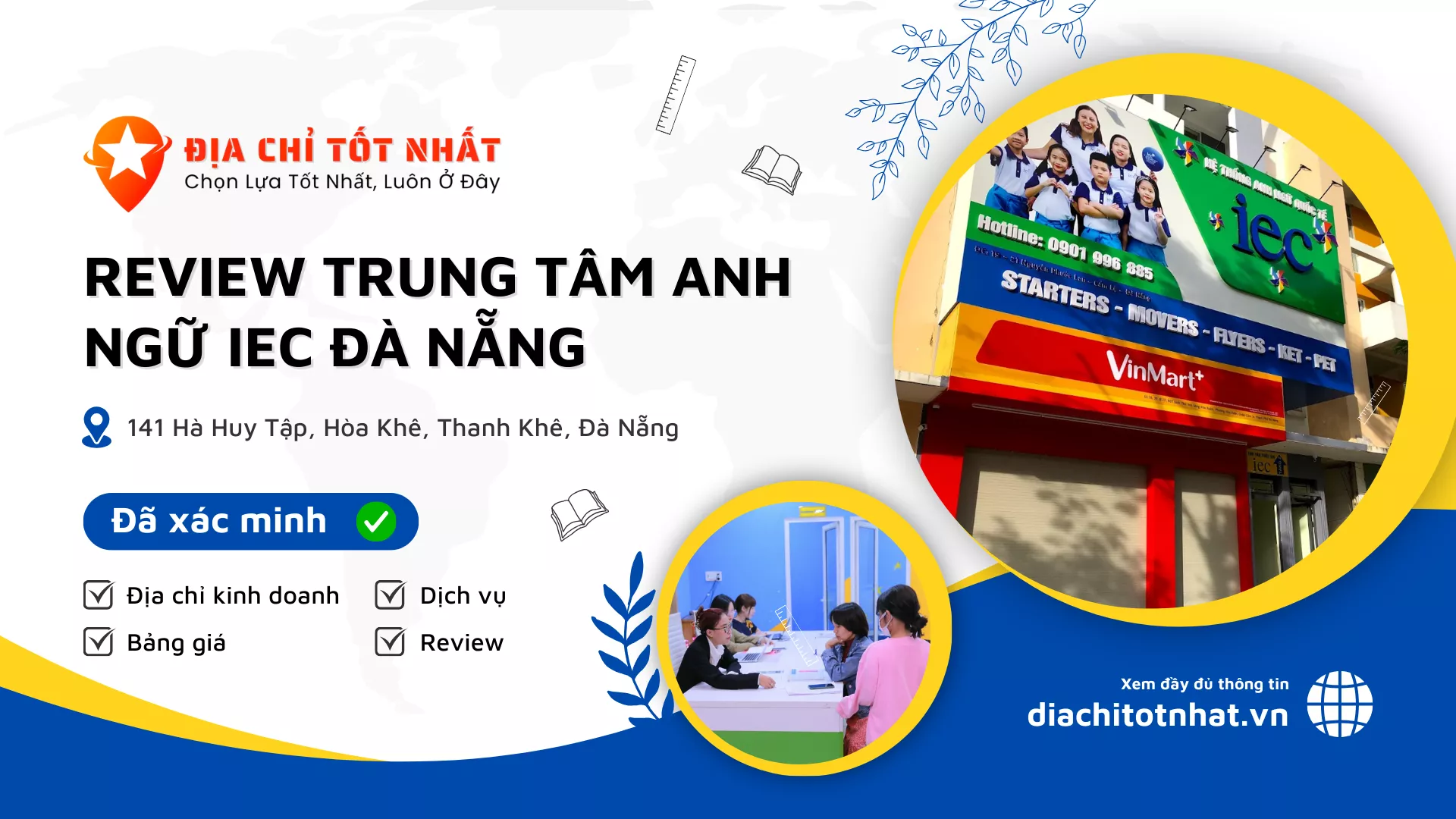 Review Trung tâm Anh ngữ IEC Đà Nẵng