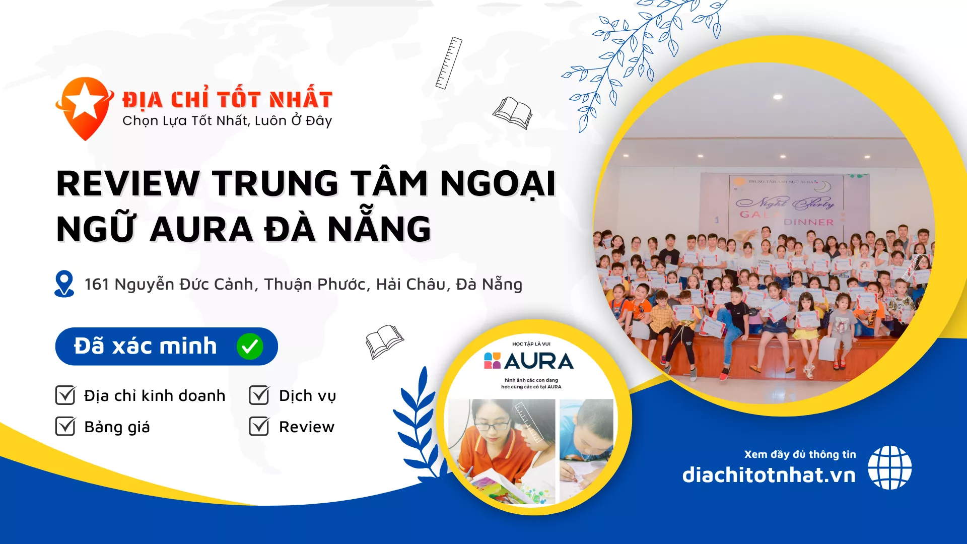 Review Trung tâm Ngoại ngữ AURA đà nẵng