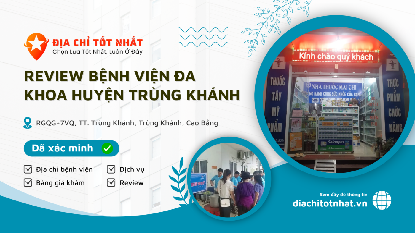 Bệnh Viện Đa Khoa Huyện Trùng Khánh (1)
