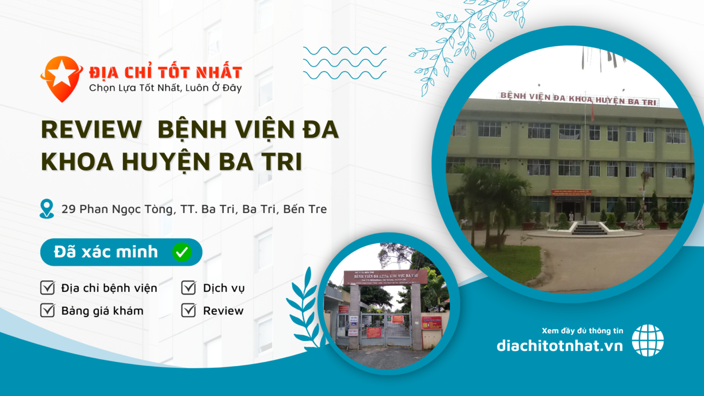 Bệnh viện Đa khoa huyện Ba Tri (1)