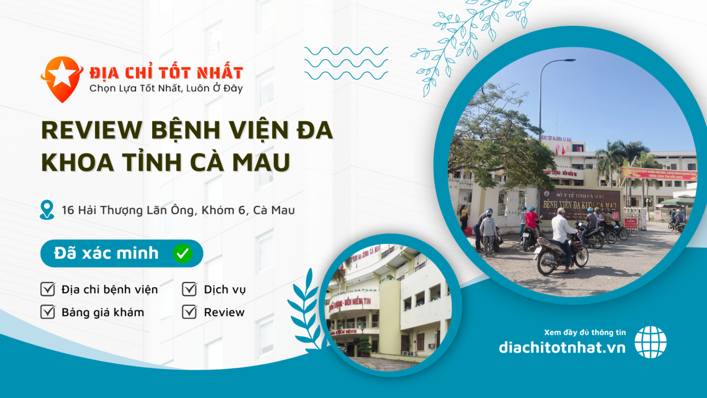 Bệnh viện Đa khoa tỉnh Cà Mau (1)