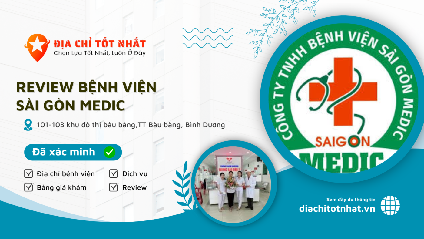 Review BỆNH VIỆN SÀI GÒN MEDIC